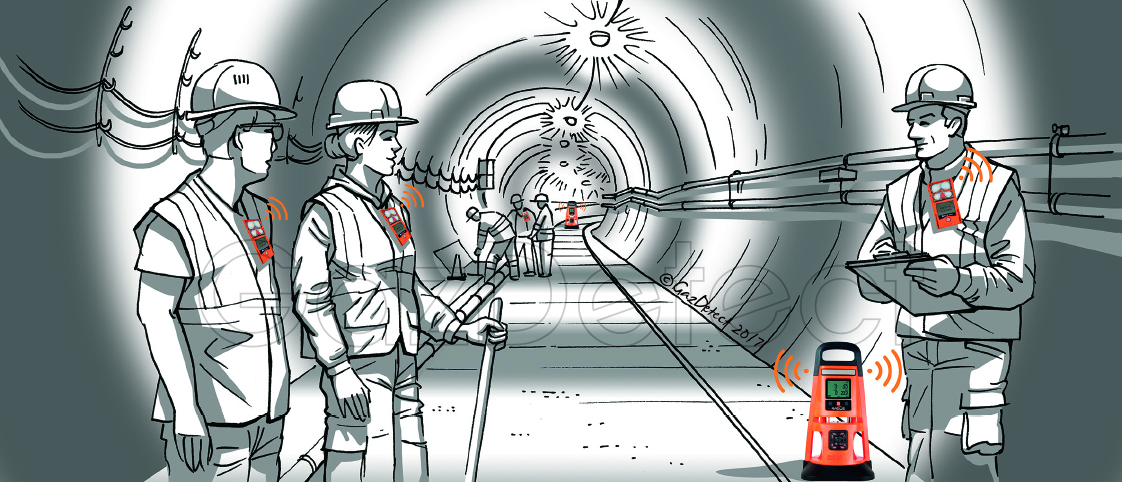 La technologie sans fil LENS Wireless dans les tunnels