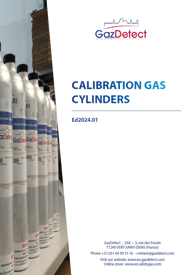 calibration gas cylinders GazDetect