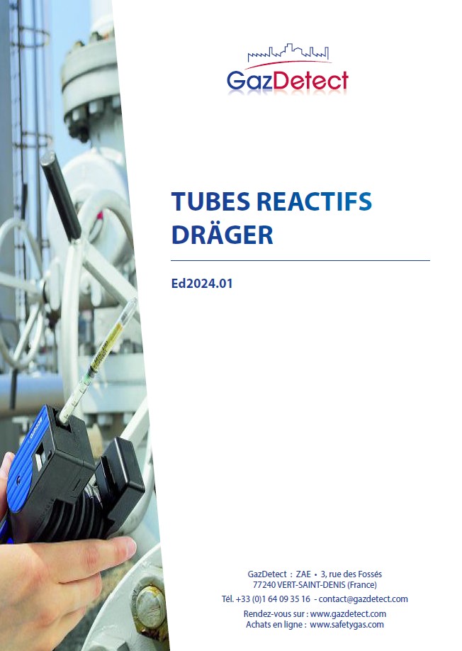 tubes réactifs Dräger GazDetect