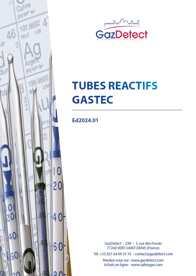 tubes réactifs Gastec GazDetect