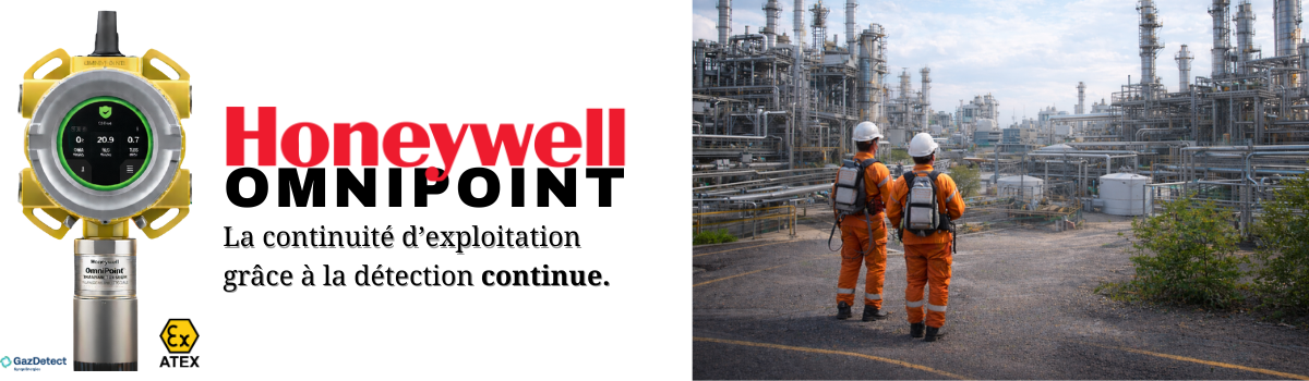 Honeywell OmniPoint™ – Transmetteur fixe multigaz ATEX