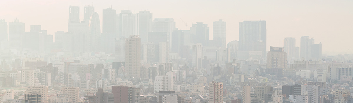 Pollution dans l'atmosphère