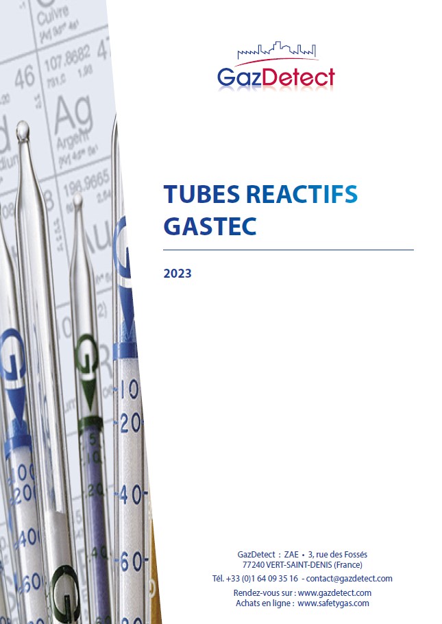 tubes réactifs Gastec GazDetect